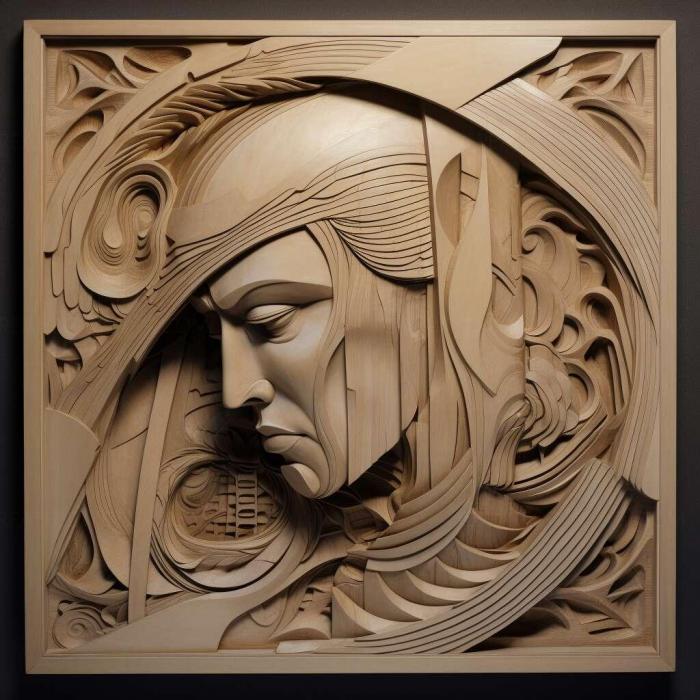 نموذج ثلاثي الأبعاد لآلة CNC 3D Art 